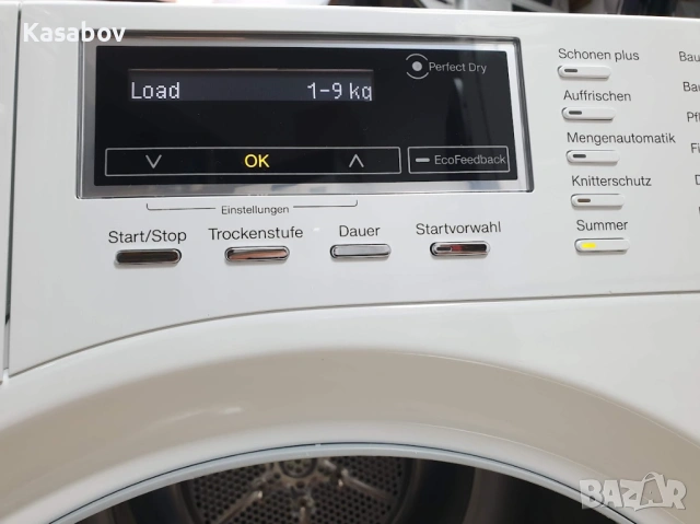 9кг Пара Miele Сушилня с термопомпа Миеле 12м Гаранция, снимка 4 - Сушилни - 54648030