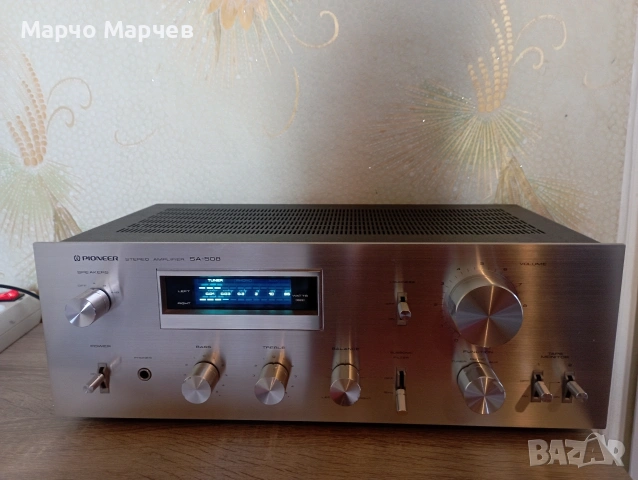 Pioneer Stereo Amplifier SA-508 Отлично състояние !!!, снимка 2 - Ресийвъри, усилватели, смесителни пултове - 55251389