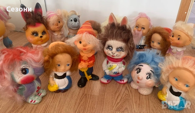 Стари Гумени играчки 100% автентичност  