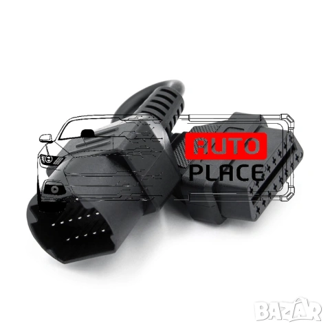 Кабел / Преходник / Адаптер за Mazda 17 Пина 17 Pin Мазда Delphi, снимка 2 - Аксесоари и консумативи - 53973019