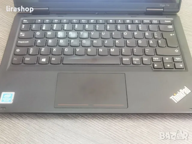 4 ядрен Лаптоп / таблет 11.6" Lenovo ThinkPad Yoga 11e | Silver N5000 / 8GB DDR4 / 256GB SSD, снимка 4 - Лаптопи за дома - 55350818