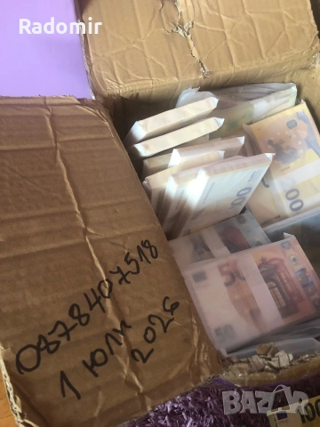 Реквизитни евро банкноти перфектни за сватби , снимка 2 - Колекции - 55126141