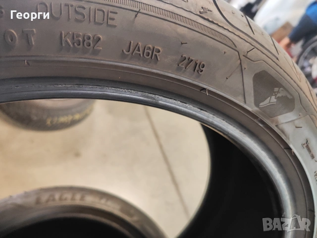 2бр. летни гуми 225/45/19 Goodyear, снимка 7 - Гуми и джанти - 55263370
