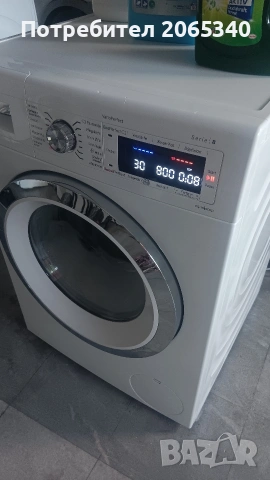 ПЕРАЛНЯ BOSCH SERIE 8/A+++/9КГ., снимка 3 - Перални - 55126034