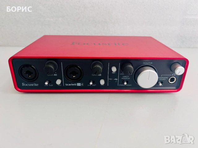 Focusrite Scarlett 2i4 (1st Gen) USB Audio Interface, снимка 2 - Други - 54854656
