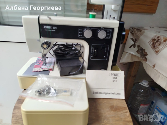 Метална шевна машина PFAFF 204 , снимка 3 - Шевни машини - 54892745