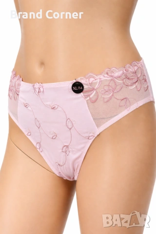 Hunkemöller дамско долнище XL в нежно розово с бродерия, снимка 2 - Бельо - 54540080