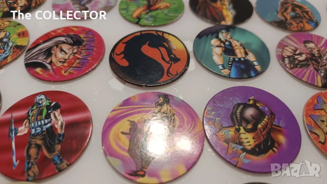 Ретро тип тасо карти Mortal Kombat - 36 бр., снимка 2 - Колекции - 54646499