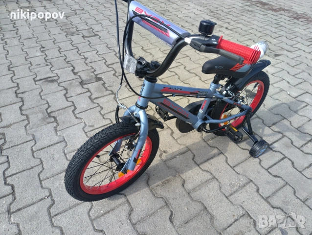 X Детски велосипед 16" MONSTER сив, снимка 10 - Велосипеди - 54395124