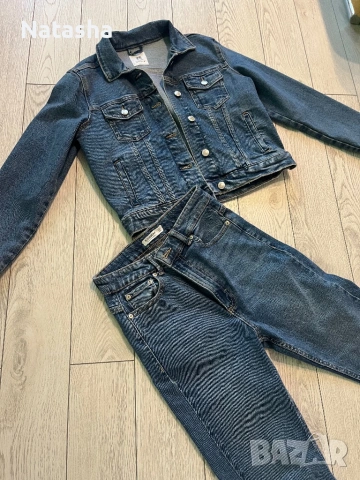 Дънки и Дънково яке, снимка 4 - Комплекти - 54204738