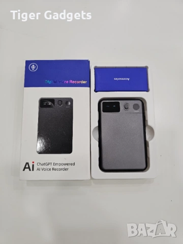 Voicememox GL-101 AI диктофон 64GB Bluetooth ChatGPT транскрипция, снимка 8 - Други - 53982774