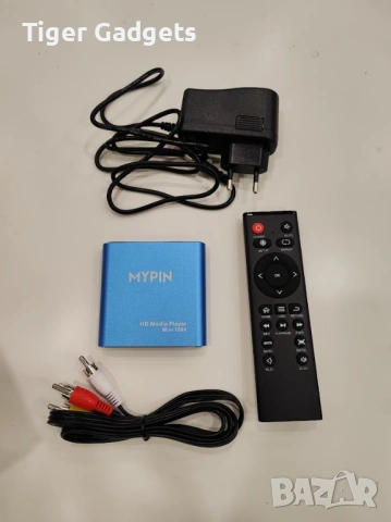 Mypin Mini HDMI Media Player – Full HD 1080p медиен плейър за USB, HDD и SD карта, снимка 4 - Плейъри, домашно кино, прожектори - 54485196