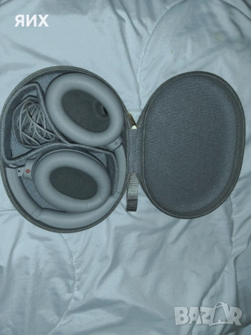 Безжични слушалки Sony - WH-1000XM4, ANC, сребристи