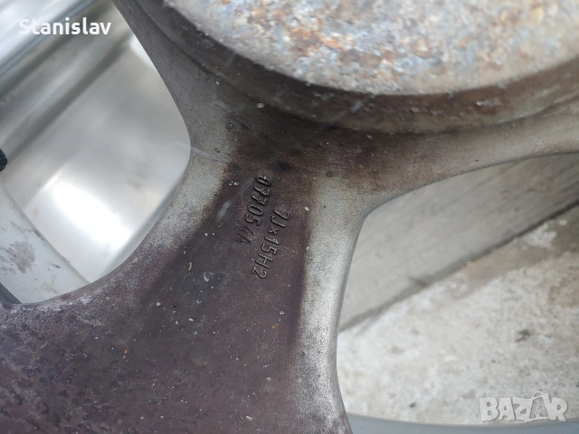 Джанти Zender 15 инча 4x100 Opel Vw и др, снимка 4 - Гуми и джанти - 55092054