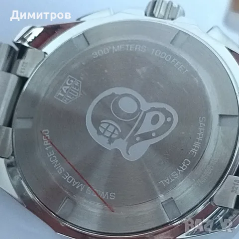 НОВ Tag Hauer Aquaracer, 300м, кутия+документи, Chrono, снимка 12 - Мъжки - 55681624
