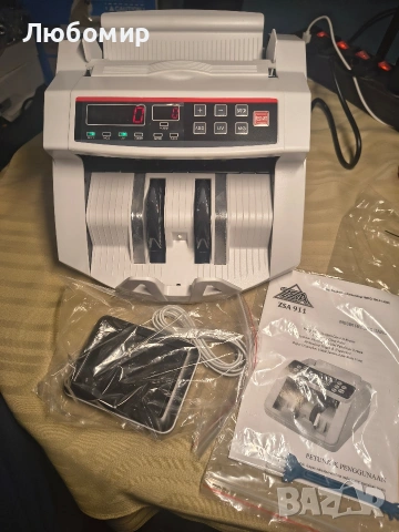 Първокласна банкнотоброячна машина BILL COUNTER 2108 , снимка 2 - Друго търговско оборудване - 54114313