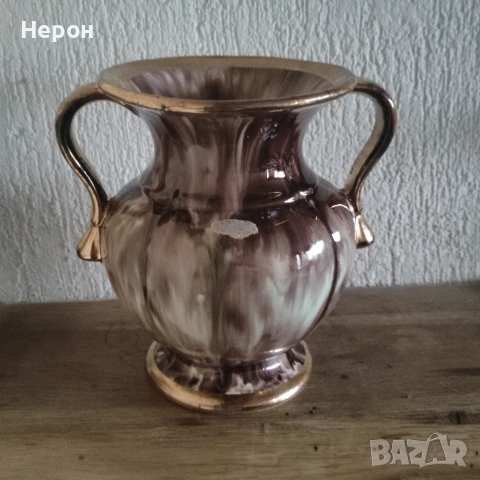 Порцеланова ваза, снимка 4 - Вази - 55185019