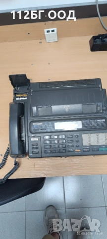 Факс машина Panasonic, снимка 2 - Стационарни телефони и факсове - 54618829
