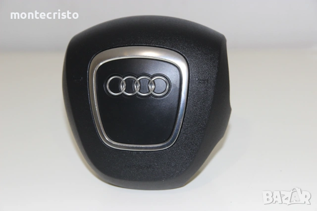 Airbag волан Audi Q7 4L (2005-2009г.) 4L0880201J / 4L0 880 201 J / четирилъчев, снимка 2 - Части - 54612940
