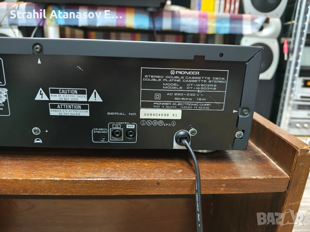 Pioneer CT-W 603 RS Стерео Дек, снимка 14 - Декове - 54409111