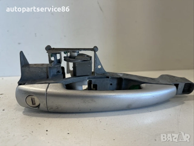Външна дръжка за предна дясна врата сребриста за Citroen C4 Grand Picasso (2009) 9680342480