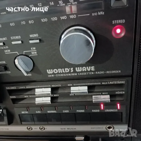World's Wave TM 380, снимка 6 - Радиокасетофони, транзистори - 55451251