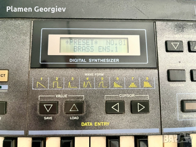 Продавам 280€. Casio CZ 101 49-keys Vintage Synthesizer, снимка 2 - Синтезатори - 54338479