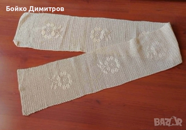 Ръчно плетиво на една кука, снимка 2 - Декорация за дома - 54633200