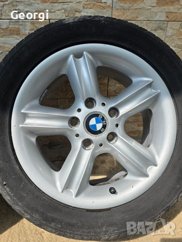Продавам 4 броя оригинални джанти BMW 16 цола за e60 e61 e34 e36 e46 e90 e91., снимка 4 - Гуми и джанти - 55124636