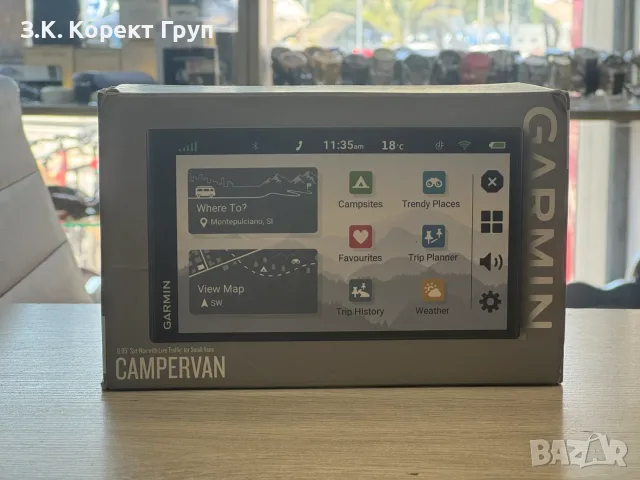 GPS Навигация за кемпери Garmin CamperVan 7 инча