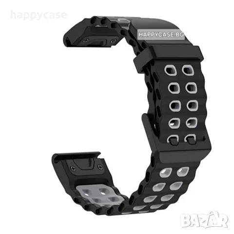 MARINE QUICKFIT Силиконова каишка за Garmin Fenix / Instinct / Enduro / Tactix / Quatix, снимка 11 - Каишки за часовници - 55649994
