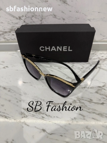 Chanel очила с лого, снимка 4 - Слънчеви и диоптрични очила - 54952776