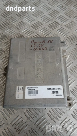 Компютър Renault 19 1.7i 1993 S100811102D 7700731802
