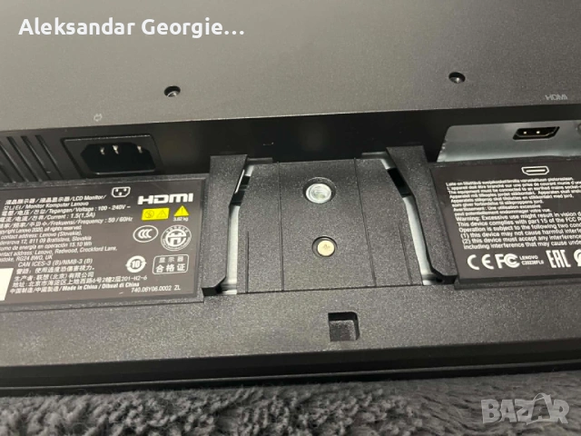монитор Lenovo L24e-30 24” Full HD, снимка 12 - Монитори - 54723056