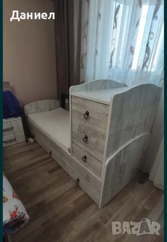 Детско легло комплект , снимка 2 - Мебели за детската стая - 55565378