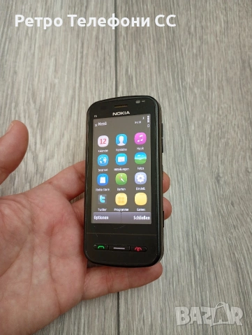 Nokia C6-00 Black Запазен, снимка 4 - Nokia - 54571190