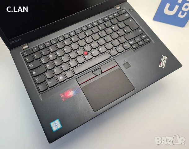 Lenovo ThinkPad T470s i5 6300/8GB/256SSD/FHD/Touchscreen/Подсветка, снимка 8 - Лаптопи за работа - 53969174