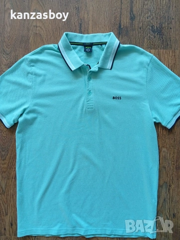 Boss Green Polo Paddy - мъжка тениска р-р 3XL, снимка 7 - Тениски - 55054945