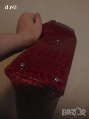 FURLA и Max Mara Original 100% Кожа Страхотна чанта, снимка 5 - Чанти - 55236125