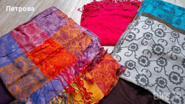 ZARA шал и други шалове, шапки и ръкавици, снимка 18 - Шалове - 38452908