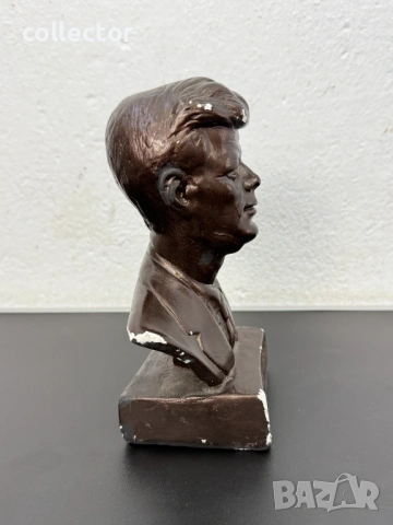 Гипсов бюст на Джон Кенеди. №8034, снимка 5 - Специализирана литература - 54012592