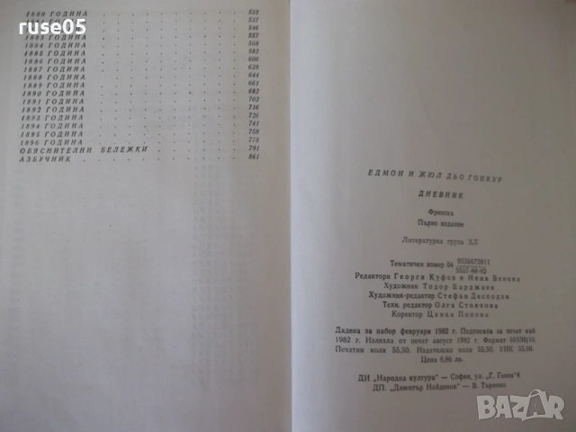 Книга "Дневник - Едмон и Жюл дьо Гонкур" - 888 стр., снимка 10 - Специализирана литература - 54839620