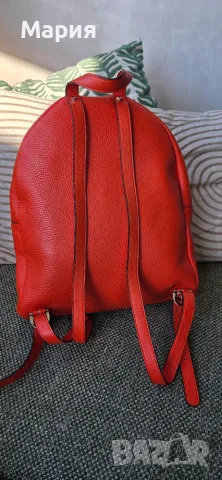 Раница естествена кожа coccinelle, снимка 3 - Раници - 55515974