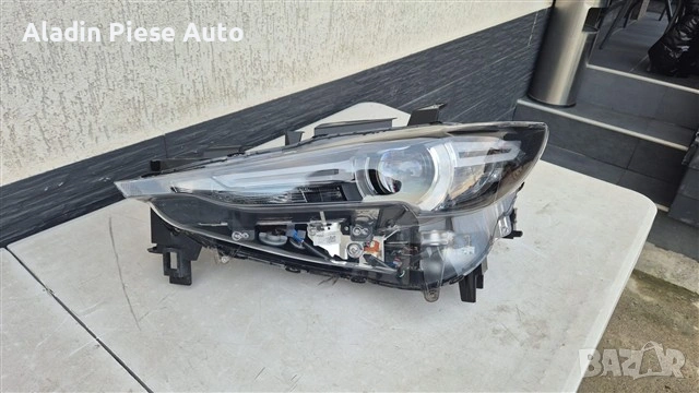 Ляв фар Mazda CX5 CX-5 Full LED година 2017 2018 2019 2020 2021 код K12451040, K124-51040 , снимка 8 - Аксесоари и консумативи - 54441868