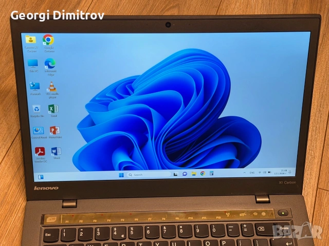 Lenovo x1 carbon i7-4550U/8RAM/512SSD/Intel HD 5000/2K QHD, снимка 3 - Лаптопи за работа - 54984285