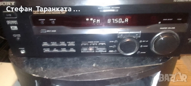 Усилвател със радио тунер Sony , снимка 2 - Ресийвъри, усилватели, смесителни пултове - 54021386