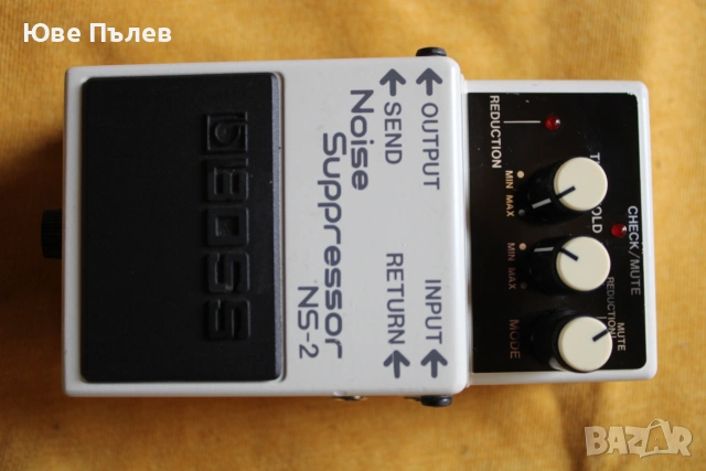 педал BOSS Noise Suppressor NS-2 - НОВ - Подтиска Шум Брум на Китарата, снимка 4 - Китари - 55031253