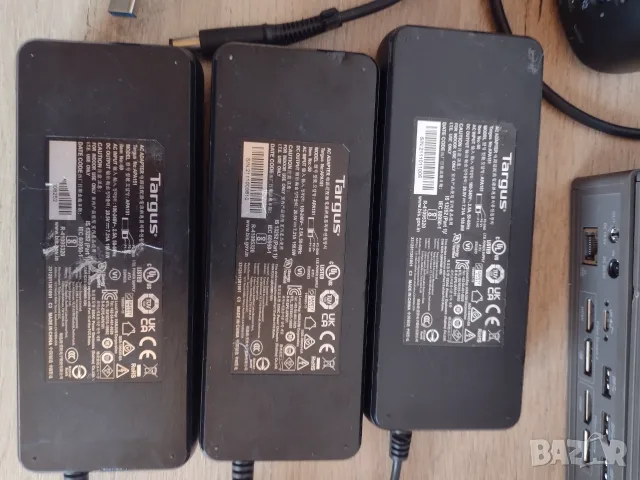 3 x Targus Docking Station 100w и 2 х HP Docking station, снимка 14 - Мрежови адаптери - 55535668