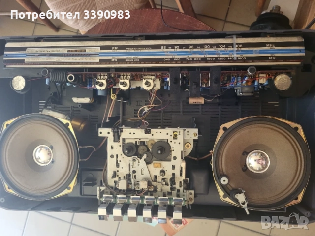 Sanyo M9830K радиокасетофон, снимка 15 - Радиокасетофони, транзистори - 55357502