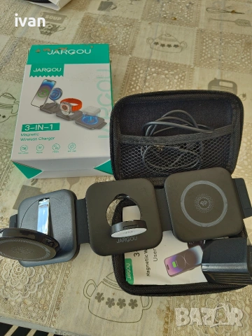 безжична зарядна станция , снимка 4 - Друга електроника - 54657540